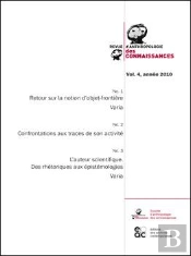 Revue Anthropologie Des Connaissances - Volume 4 - 2010