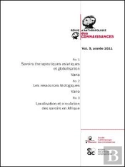 Revue Anthropologie Des Connaissances - Volume 5 - 2011