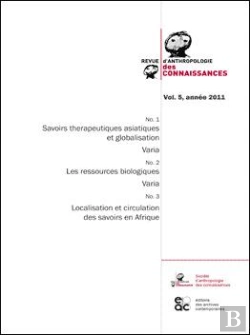 Bertrand.pt - Revue Anthropologie Des Connaissances - Volume 5 - 2011