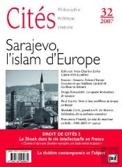 Revue Cites Tome 32 : Sarajevo, L'Islam D'Europe