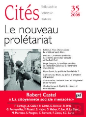 Revue Cites Tome 35 : Le Nouveau Prolétariat (Édition 2008)