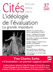 Revue Cites Tome 37 : L'Idéologie De L'Évaluation ; La Grande Imposture