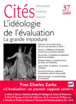 Bertrand.pt - Revue Cites Tome 37 : L'Idéologie De L'Évaluation ; La Grande Imposture