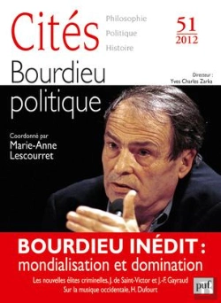 Bertrand.pt - Revue Cites Tome 51 : Bourdieu Politique