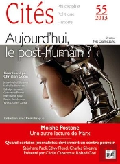 Revue Cites Tome 55 : Aujourd'Hui, Le Post-Humain ?