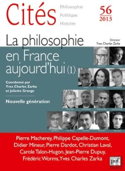 Bertrand.pt - Revue Cites Tome 56 : La Philosophie En France Aujourd'Hui