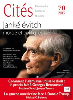 Bertrand.pt - Revue Cites Tome 70 : Jankélévitch : Morale Et Politique (Édition 2017)