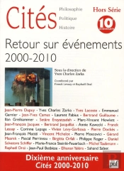 Revue Cites Tome Hs : Retour Sur Événements 2000-2010