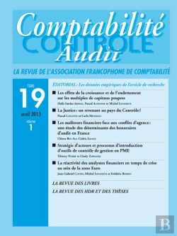 Bertrand.pt - Revue Comptabilite Controle Audit Vol 19 T1