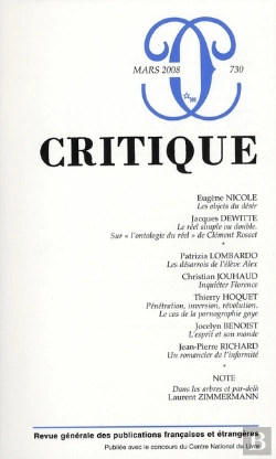Bertrand.pt - Revue Critique T.730