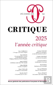 Revue Critique Tome 943