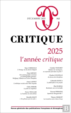 Bertrand.pt - Revue Critique Tome 943