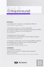 Revue De L'Entrepreneuriat 2013/3 - Volume 12 Varia