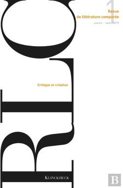Bertrand.pt - Revue De Littérature Comparée - N°1/2019 : Critique Et Création