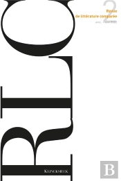 Revue De Littérature Comparée - N°2/2022