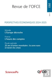 Revue De L'Ofce N  186 (2024/3) - Perspectives Economiques 2024-2025