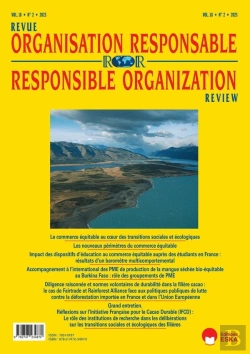 Bertrand.pt - Revue De L'Organisation Responsable : Revue De L'Organisation Responsable 2-2023 : Les Nouveaux Périmètres Du Commerce Équitable