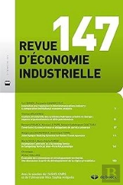 Revue D'Economie Industrielle - 2014/3 - N0 147  Varia