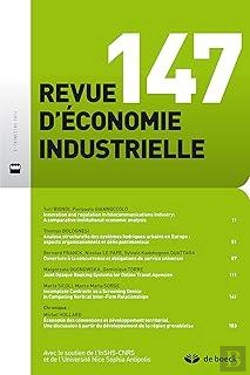 Bertrand.pt - Revue D'Economie Industrielle - 2014/3 - N0 147  Varia