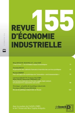 Bertrand.pt - Revue D'Économie Industrielle 2016/3 - 155