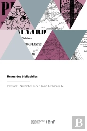 Revue Des Bibliophiles