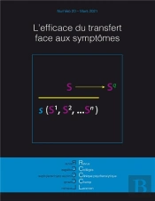 Revue Des Colleges De Clinique Psychanalytique Du Champ Lacanien N 20 - L Efficace Du Transfert Face