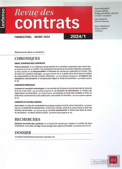 Bertrand.pt - Revue Des Contrats N 1-2024