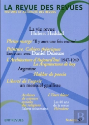 Revue Des Revues 57 (La)
