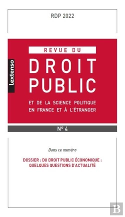 Bertrand.pt - Revue Du Droit Public Et De La Science Politique En France Et A L'Etranger N 4-2022