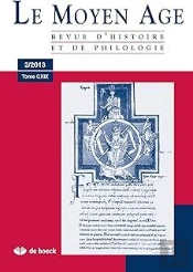 Revue Du Moyen Age 2013/2 - Tome Cxix