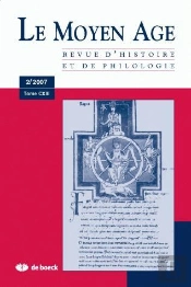 Revue Du Moyen Age T Cxi/2007/2