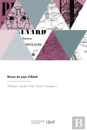 Revue Du Pays D'Aleth