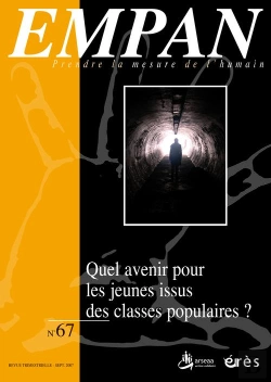 Bertrand.pt - Revue Empan T.67; Quel Avenir Pour Les Jeunes Issus Des Classes Populaires?
