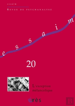 Bertrand.pt - Revue Essaim T.20; L'Exception Mélancolique