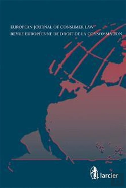Bertrand.pt - Revue Europeenne De Droit De La Consommation /European Journal Of Consumer Law (R.E.D.C.)