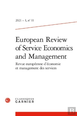 Bertrand.pt - Revue Européenne D'Économie Et Management Des Services Tome 11 : 2021 - 1 ; Varia