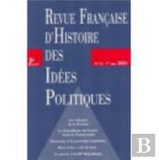 Revue Francaise (15) D'Histoire Des Idees Politiques
