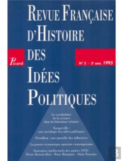 Bertrand.pt - Revue Francaise (2) D'Histoire Des Idees Politiques