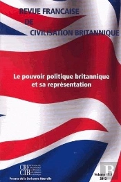 Revue Française De Civilisation Britannique Vol Vxii 2012