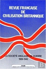 Revue Française De Civilisation Britanqiue Col Ix Octobre 1996