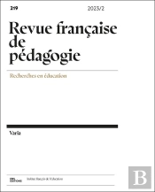 Revue Française De Pédagogie