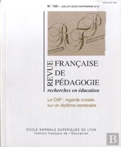 Bertrand.pt - Revue Francaise De Pedagogie, N 180/2012. Le Cap : Regards Croises Su R Un Diplome Centenaire