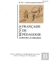 Revue Française De Pédagogie, N° 181/2012