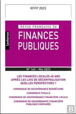 Bertrand.pt - Revue Francaise Des Finances Publiques N 162-2023 - Vol162