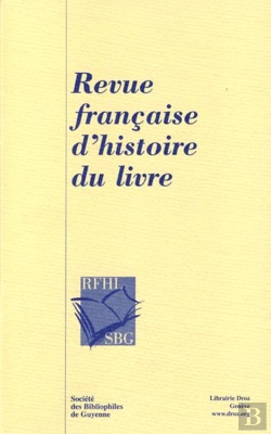 Bertrand.pt - Revue Francaise D'Histoire Du Livre, Numero 144 (2023)