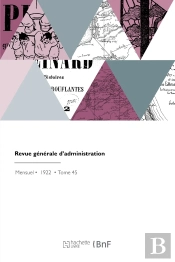 Revue Générale D'Administration