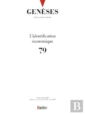 Revue Genèses Tome 79 : L'Identification Économique