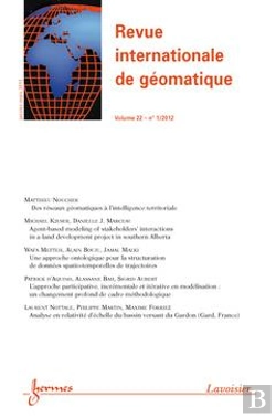Bertrand.pt - Revue Internationale De Geomatique Volume 22 N  1 Janviermars 2012