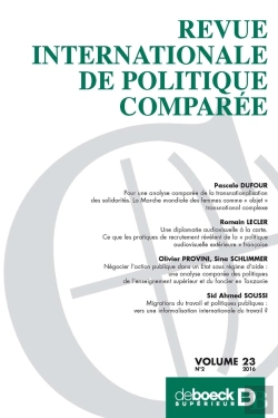 Bertrand.pt - Revue Internationale De Politique Comparée 2016/2
