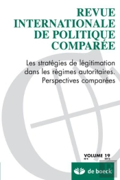 Revue Internationale De Politque Comparee  2012/4 Les Strategies De Legitimation Dans Les Regimes Au